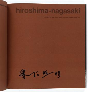 DOMON, KEN & TOMATSU, SHOMEI. Hiroshima-Nagasaki Document 1961.
